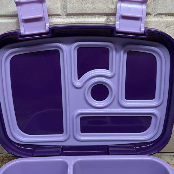 Kids Divided 5 Compartment Leak Proof Bentgo Style Lunch Box Purple Unicorn - Picture 14 of 17